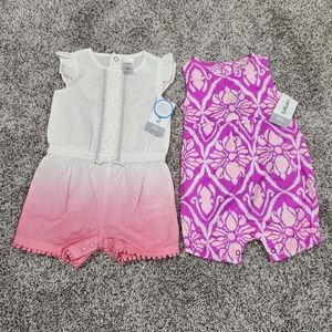 Carter's 6m Girl's Summer Rompers